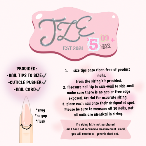 JLE SIZING KITS