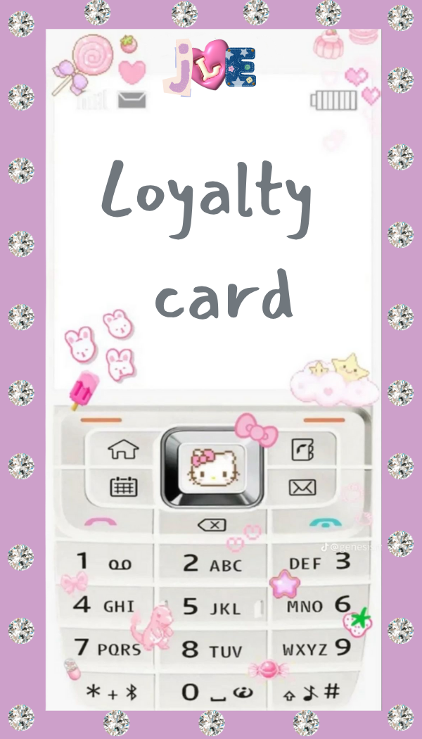 JLE loyalty card